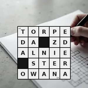 Hasło krzyżówkowe torpeda sterowana ręcznie przez człowieka - torpeda zdalnie sterowana – rozwiązanie, synonimy, podpowiedzi i definicje krzyżówkowe